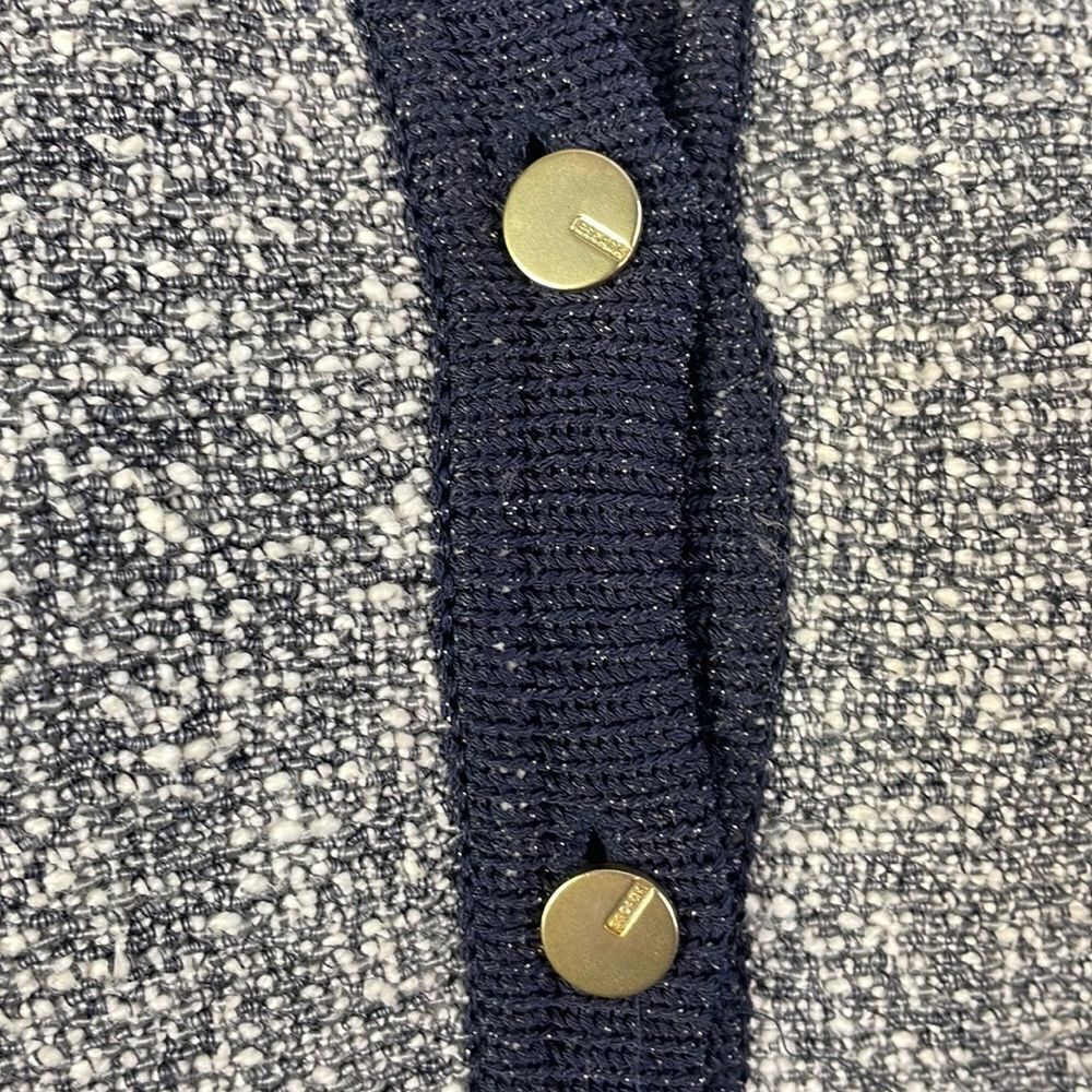 Escada Grey With Black Trim Knit - Picture 2 of 6